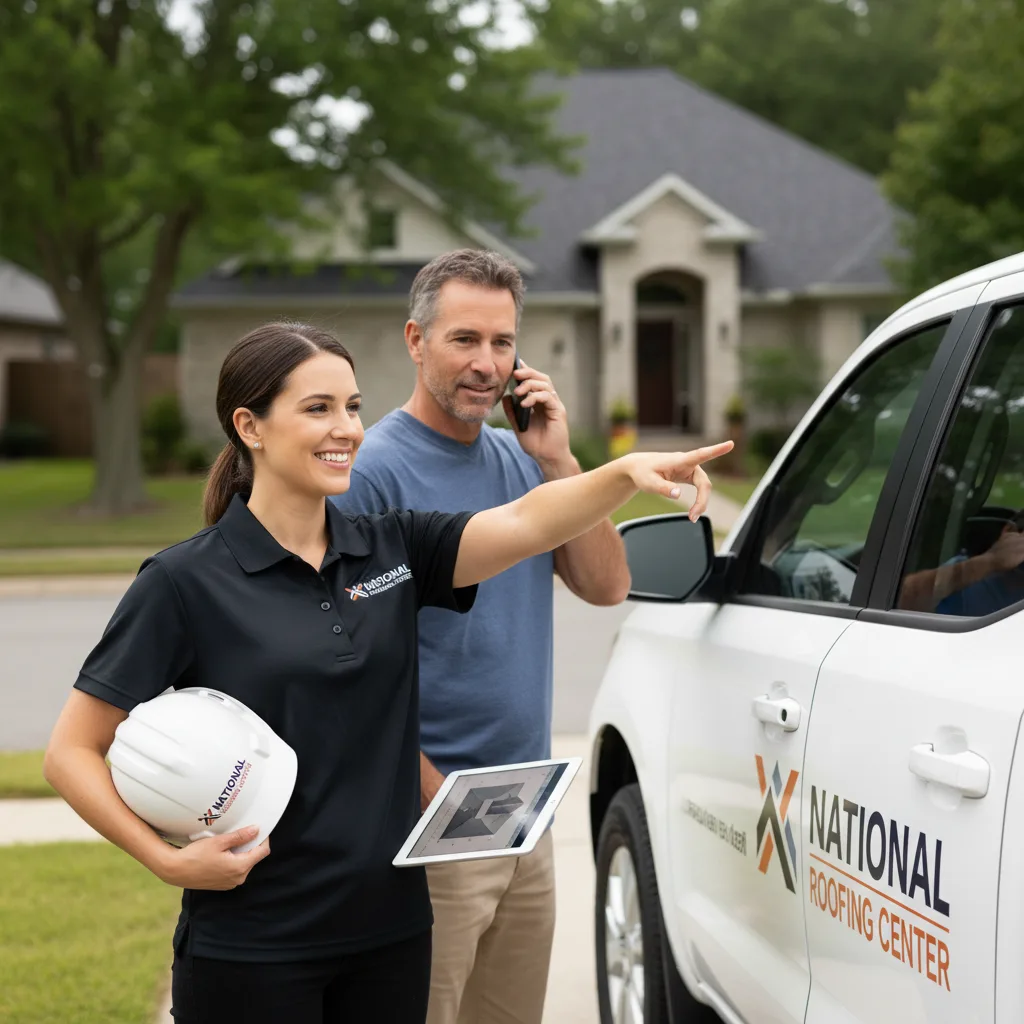 National Roofing Center customer support in Wallisville